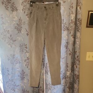 American Eagle Outfitters Gray Corduroy Pants